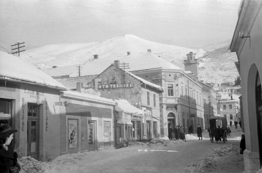 Braće Brkića ulica - foto atelje Borisa Engelgardta 1941