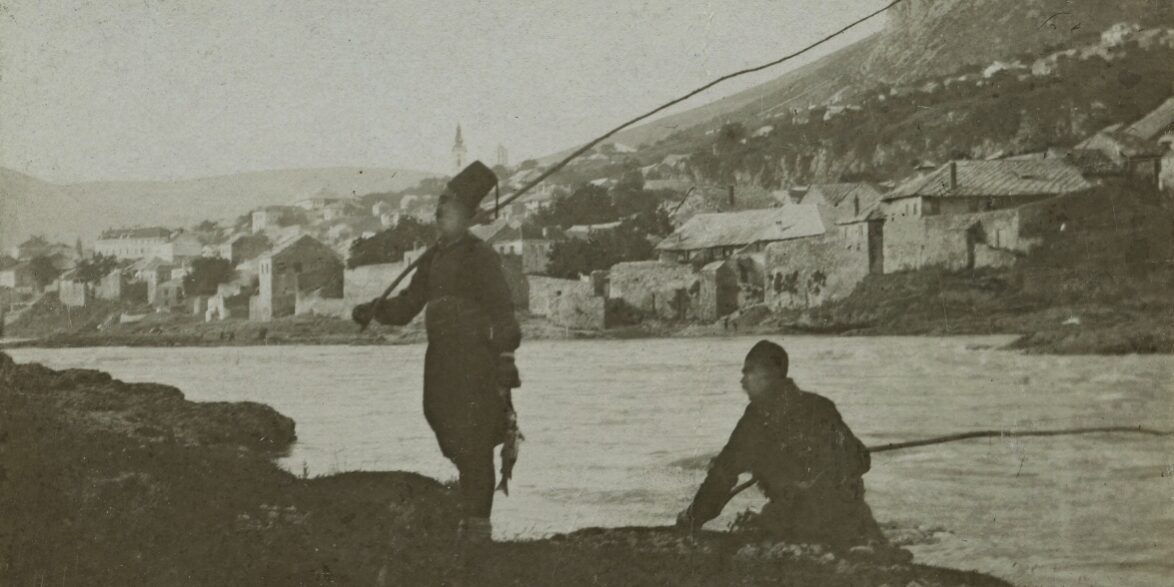 Neretva – ribari (Vlajo Cesar) 1900-ih